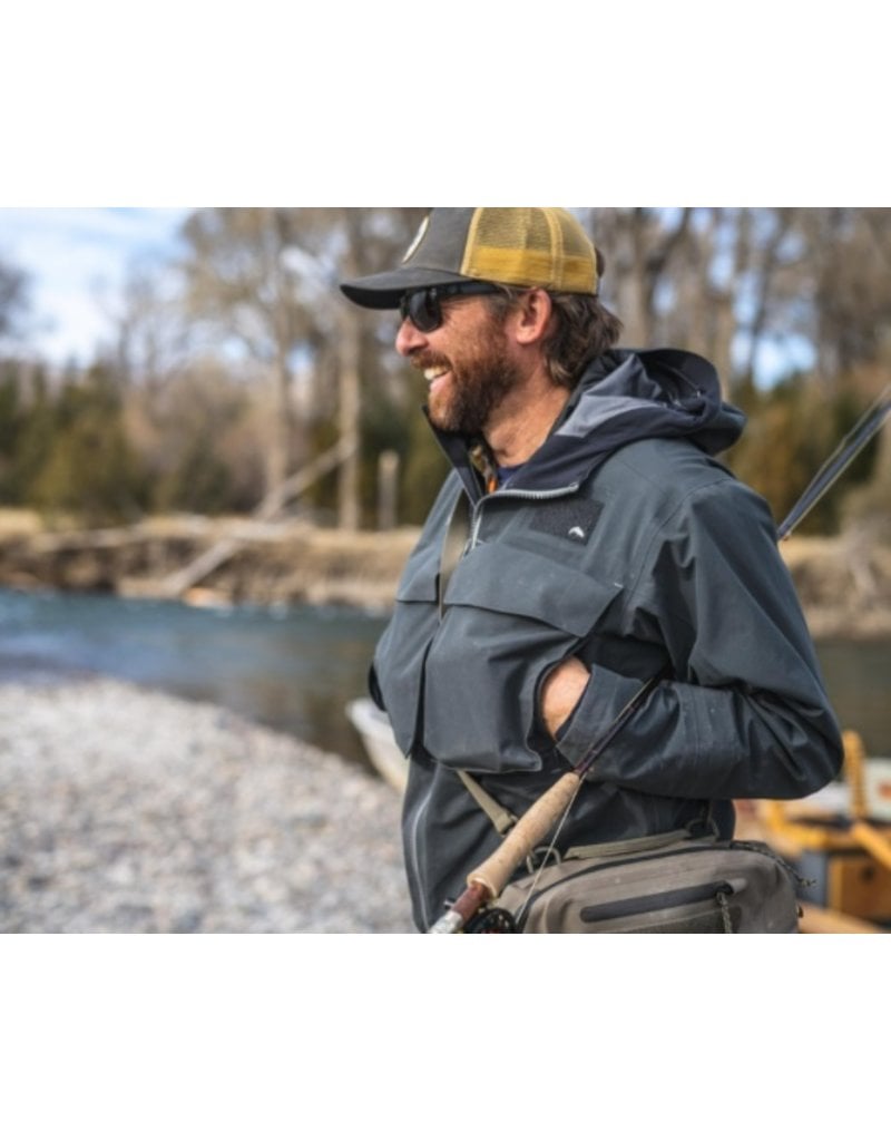 Simms - Guide Classic Jacket Carbon - Drift Outfitters & Fly Shop Online  Store