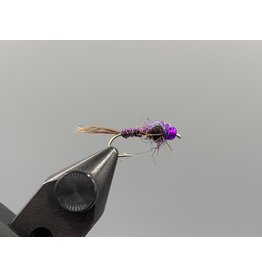 Montana Fly Co. BH Lucent Pheasant Tail Nymph - Purple