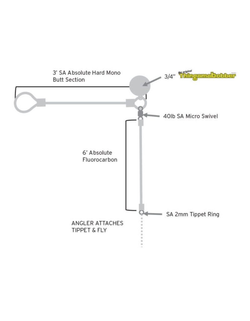 Scientific Anglers Scientific Anglers - Absolute Right Angle Indicator Leader
