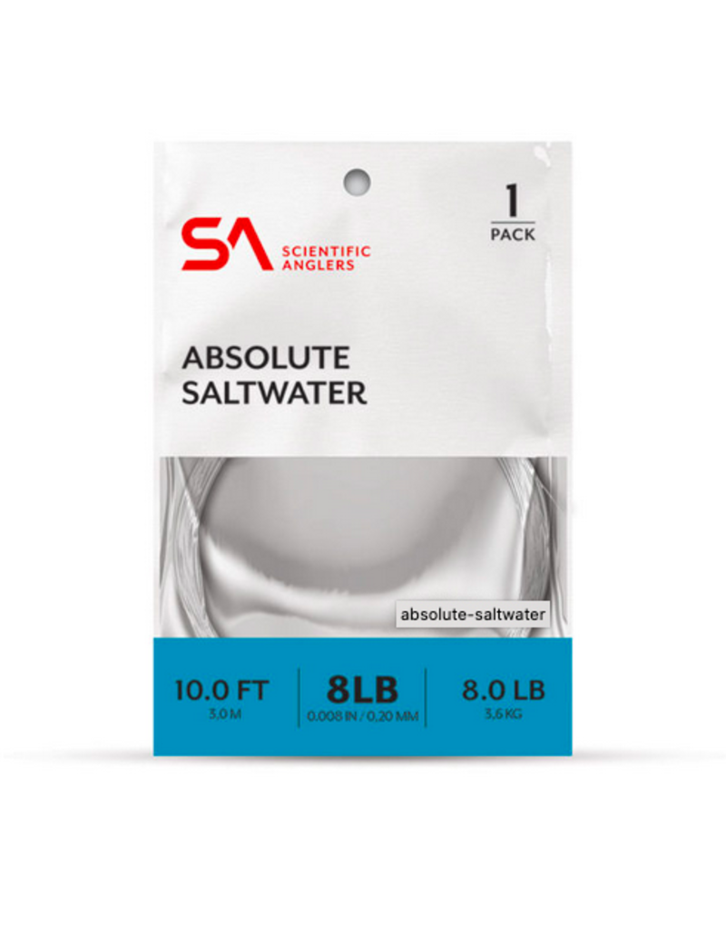 Scientific Anglers - Absolute Saltwater Leader 10' (1pc per pack