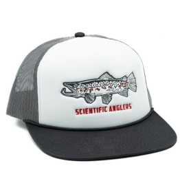 Scientific Anglers Scientific Anglers - Stockton Brown Trout Grey/White Trucker Hat