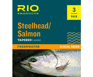 Rio Steelhead/Salmon 9' Leader 3-Pack - 20lbs