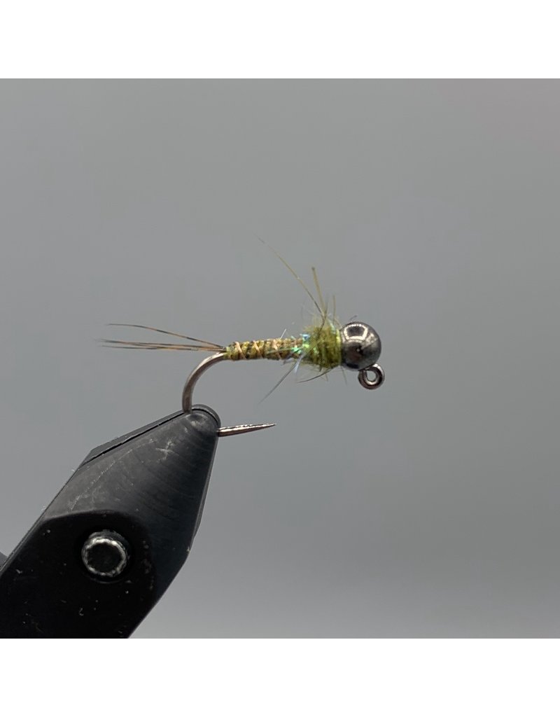 Montana Fly Co. Strolis' Quill Bodied Jig - Dark Olive