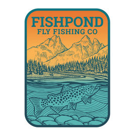 Fishpond Fishpond - Solitude Sticker 5"