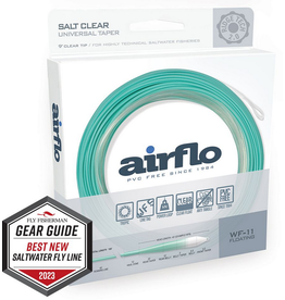 Airflo NEW 2023 - Airflo Ridge Tech 2.0 Clear Salt - 9' Clear Tip - Universal Taper Floating