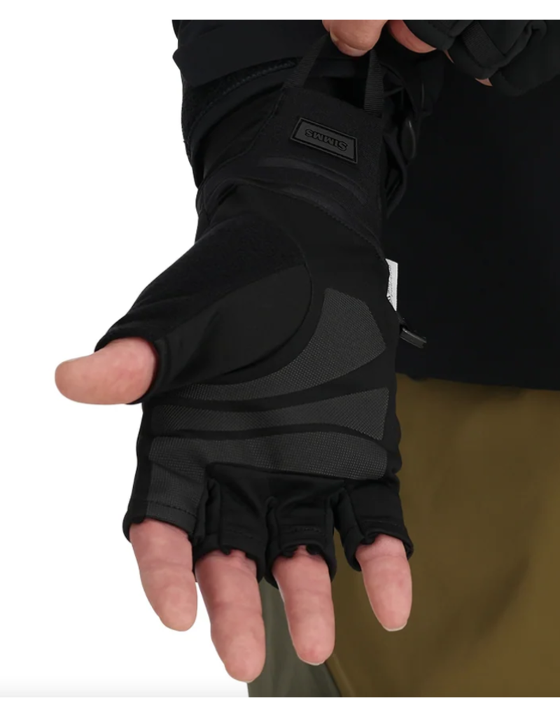 NEW 2023 Simms - Windstopper Half Finger Glove Black - Drift Outfitters &  Fly Shop Online Store