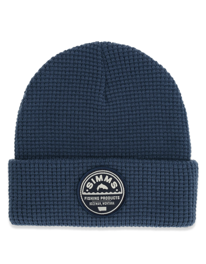 Simms Simms - Everyday Waffle Knit Beanie - Midnight