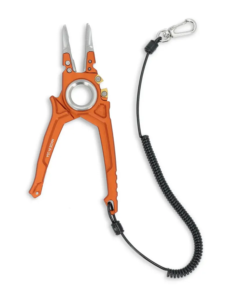 Simms - Guide Fishing Pliers - Simms Orange - Drift Outfitters & Fly Shop  Online Store