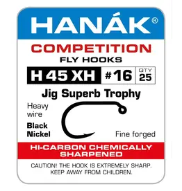 Hanak Competition Hooks Hanak - 45 XH Barbed Jig Superb Trophy Hook