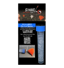 New Zealand Strike Indicator New Zealand Strike Indicator - X-Large Pre-cut Sleeves and Vial with Velcro top