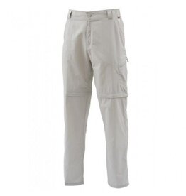 Simms SALE 50% OFF - Superlight Zip Off Pant OYSTER XXL - CLEARANCE