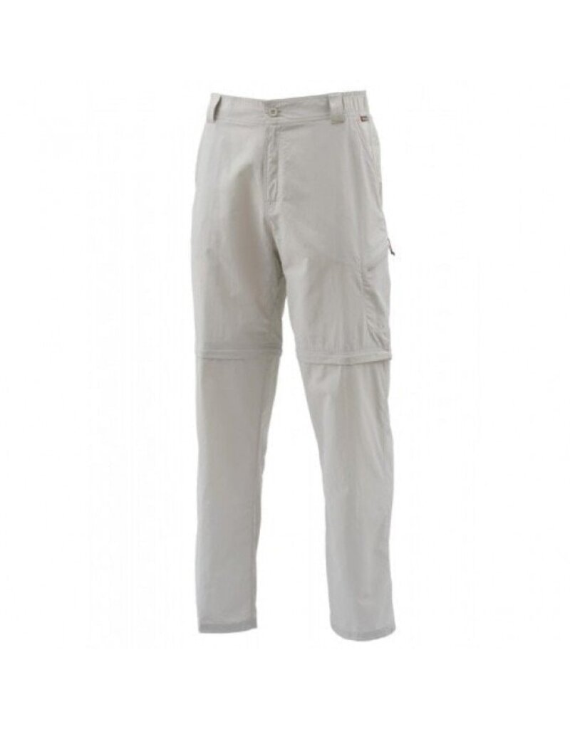 Simms SALE 50% OFF - Superlight Zip Off Pant OYSTER XXL - CLEARANCE