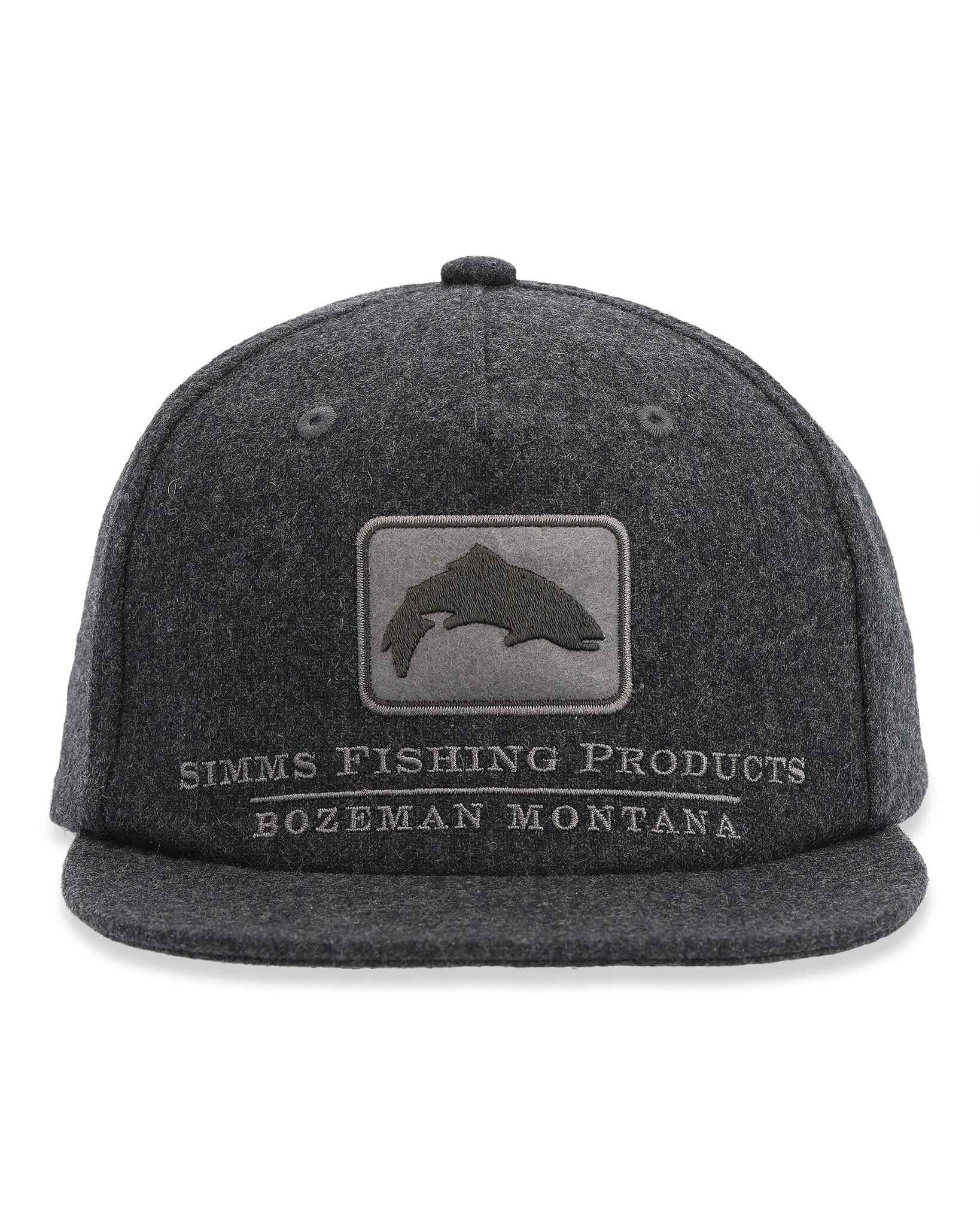 SIMMS WOOL TROUT ICON CAP graphite