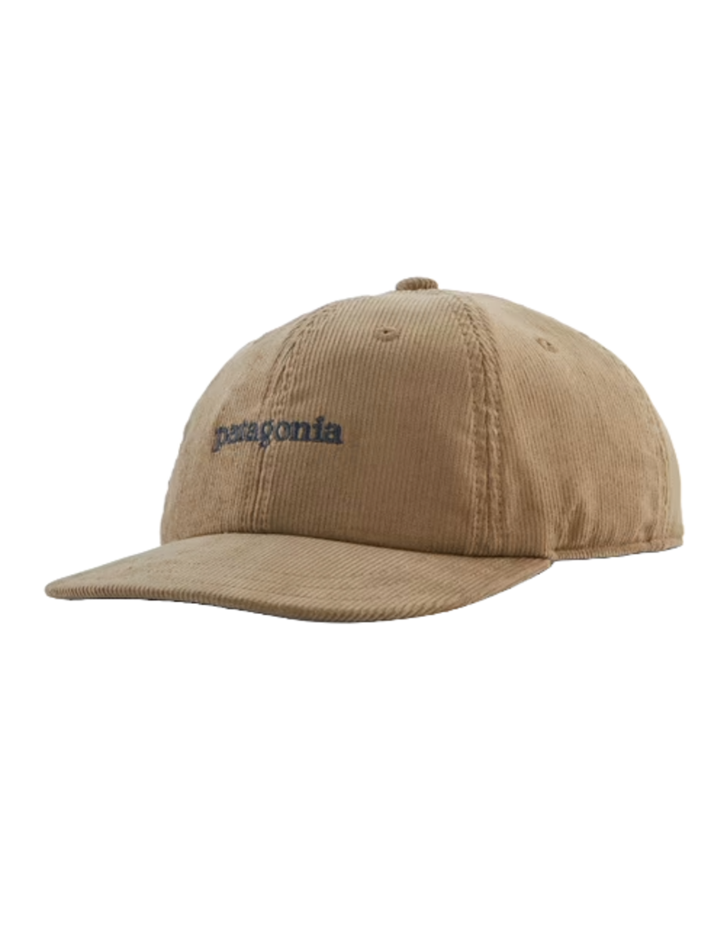 Patagonia Patagonia - Corduroy Cap - Text Logo - Mojave Khaki
