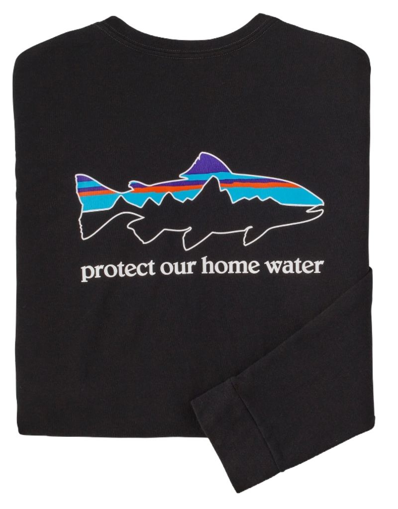 Patagonia Patagonia - Men's Long-Sleeved Home Water Trout Responsibili-Tee