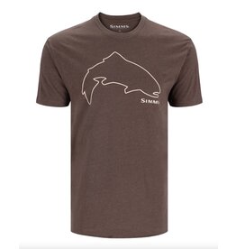 Simms Simms - M's Trout Outline T-Shirt