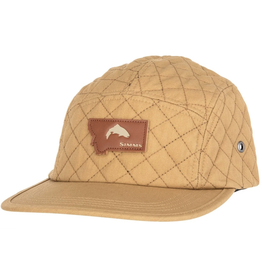 Simms 50% OFF - Simms Big Sky Waxed Canvas Cap Dark Bronze - CLEARANCE