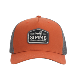 Simms Simms Double Haul Trucker Hat Orange
