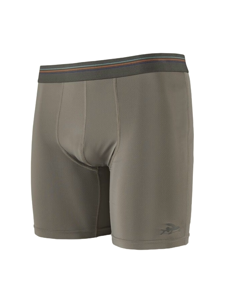 Patagonia 50% OFF - Patagonia Men's Hydro Cross Boxer Briefs 7" Hex Grey - CLEARANCE