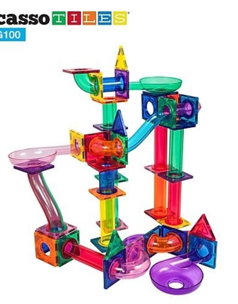 magnetic marble run