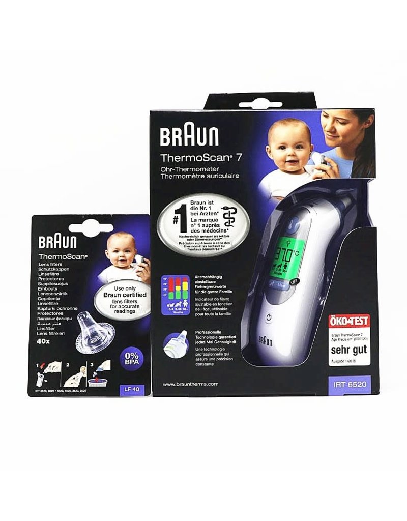 braun thermoscan baby ear thermometer