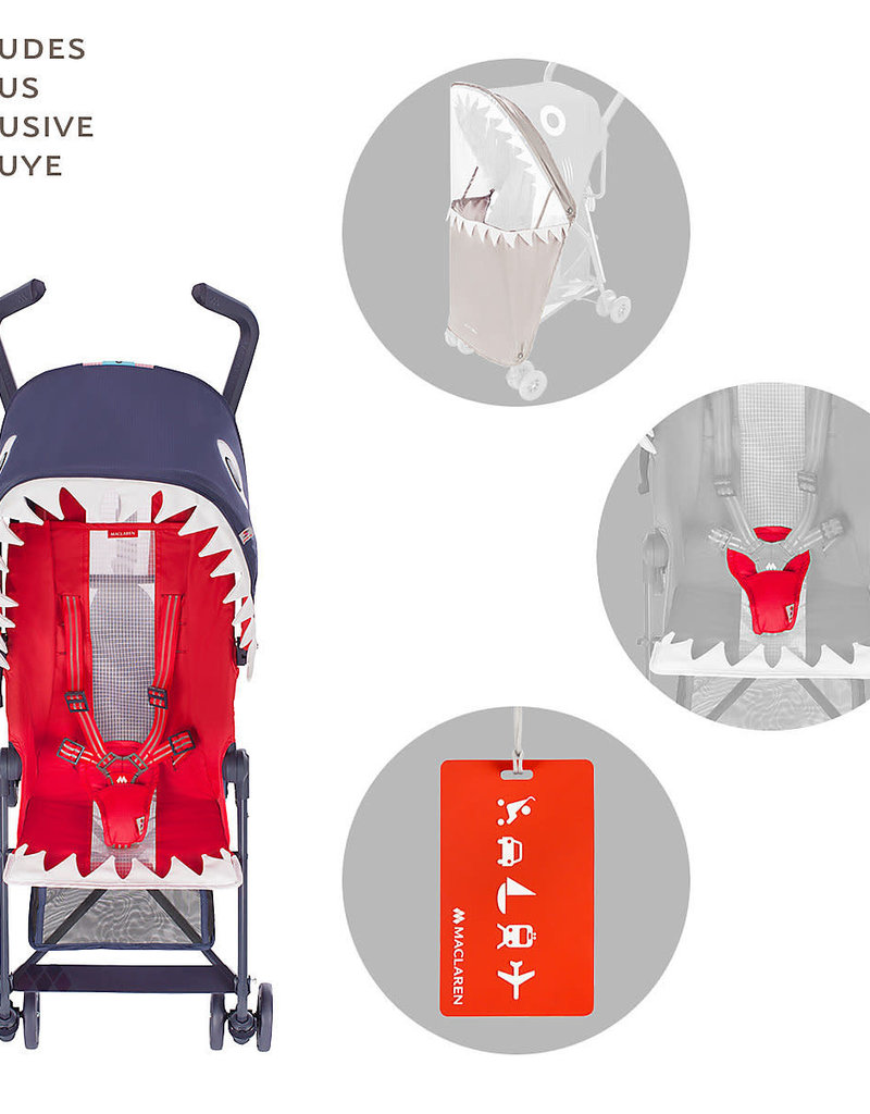Maclaren Maclaren Mark Ii Umbrella Stroller Shark Baby Enroute