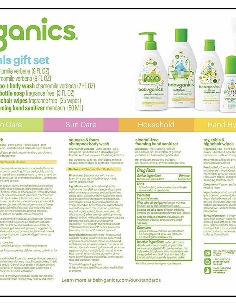 babyganics gift set