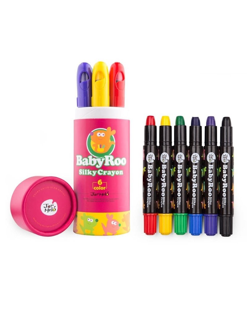 ALPINO BABY Thick wax crayons 6 colors + jungle cards - Ikonka - Hurtownia  Internetowa