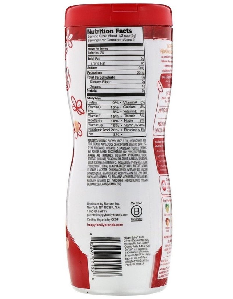 happy baby puffs canada