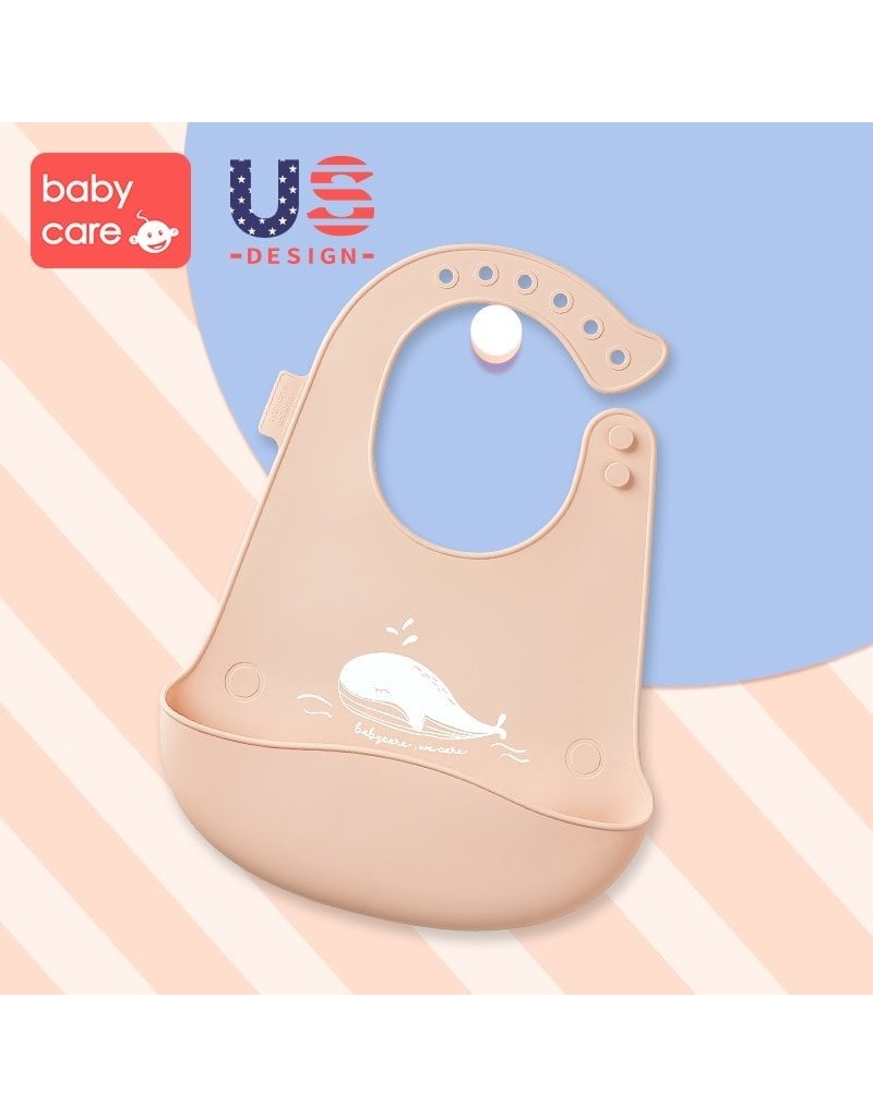 Soft Silicone Baby Bib – Bc Babycare