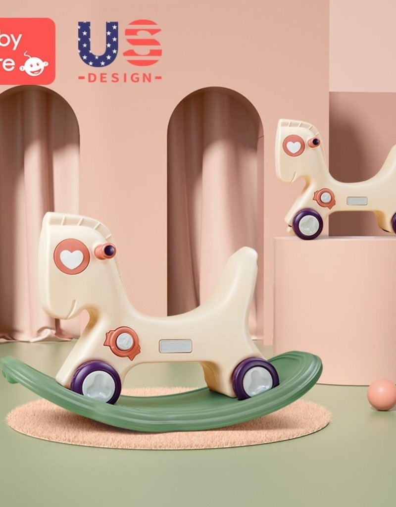 2 in 1 rocking horse