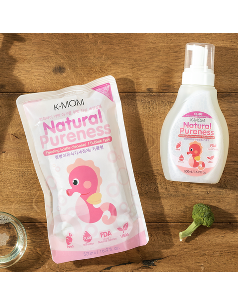 K MOM BABY BOTTLE CLEANSER BUBBLE baby enRoute