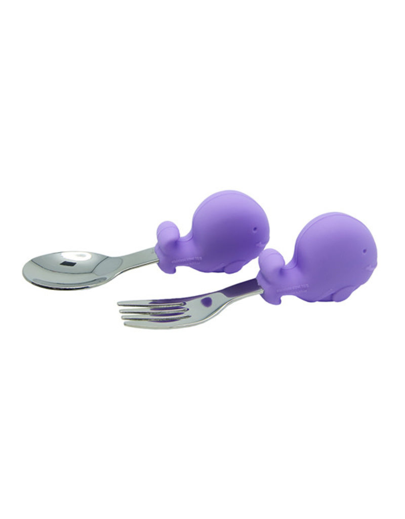 MARCUS & MARCUS EASY GRIP SPOON & FORK SET - baby enRoute