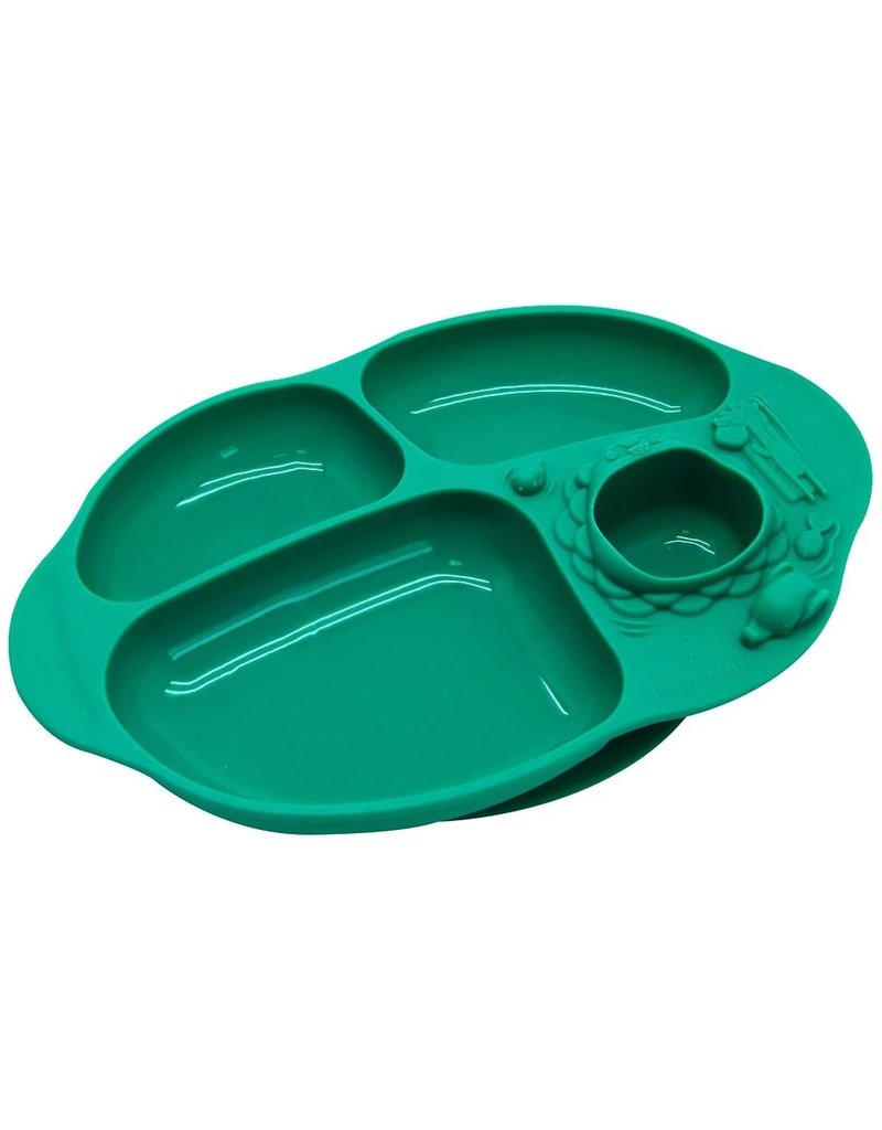 MARCUS & MARCUS YUMMY DIPS SUCTION DIVIDED PLATE - baby enRoute