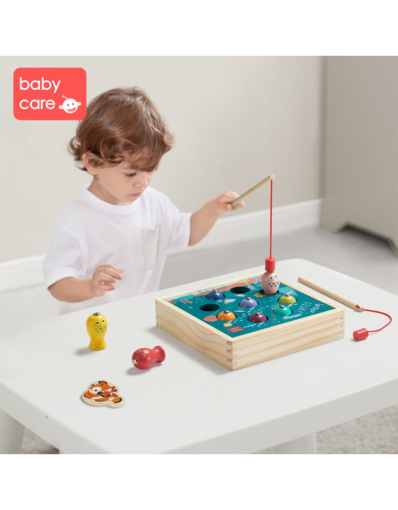 BC BABYCARE WOODEN FISHING GAME SET - baby enRoute