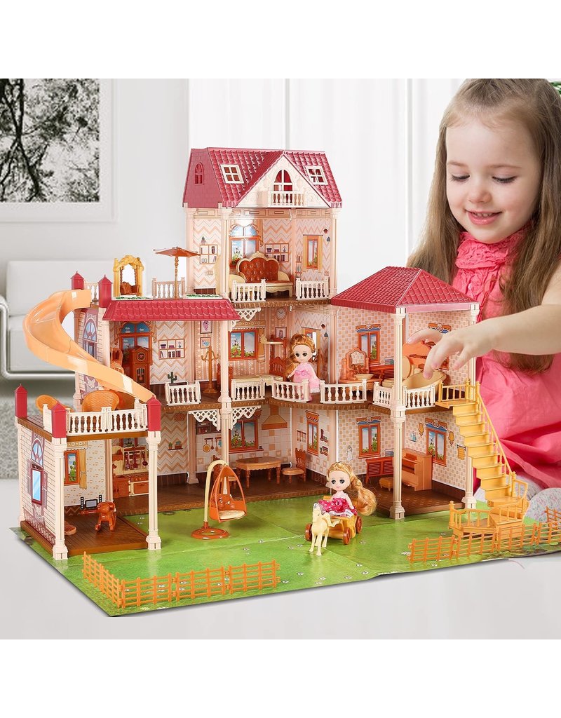 Barbie Loving Family Grandparents House — playset with dolls