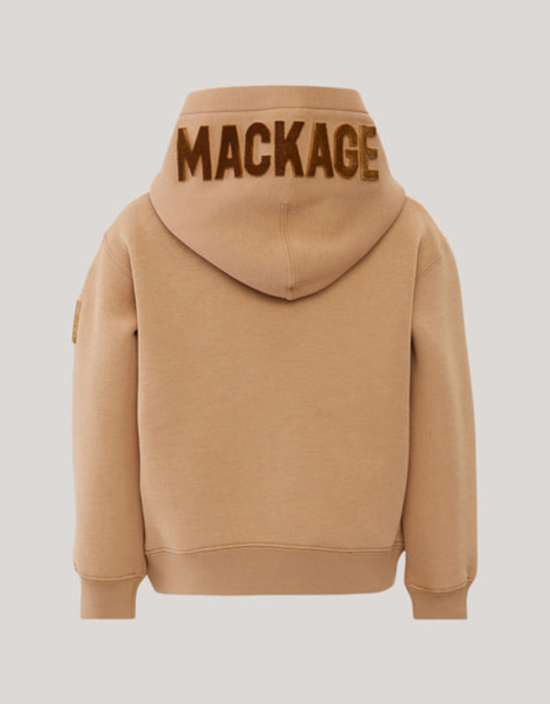 MACKAGE DOUBLE-FACE JERSEY HOODIE DRU 