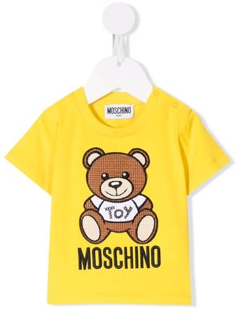 Moschino Moschino - Teddy Bear motif ballerina shoes