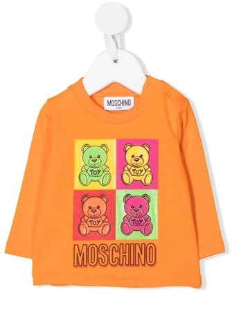 T-Shirt MOSCHINO BABY Kids color Yellow