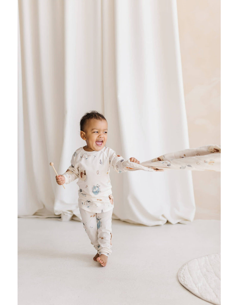 LouLou Lollipop 2pc Pajama Set LouLou Lollipop 2pc Pajama Set