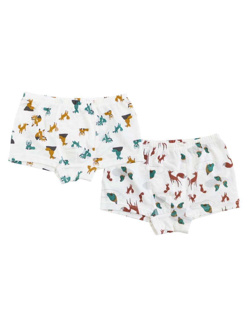 2-8 Years Old Boys Cool Patterned Boxer Briefs Cotton Colorful