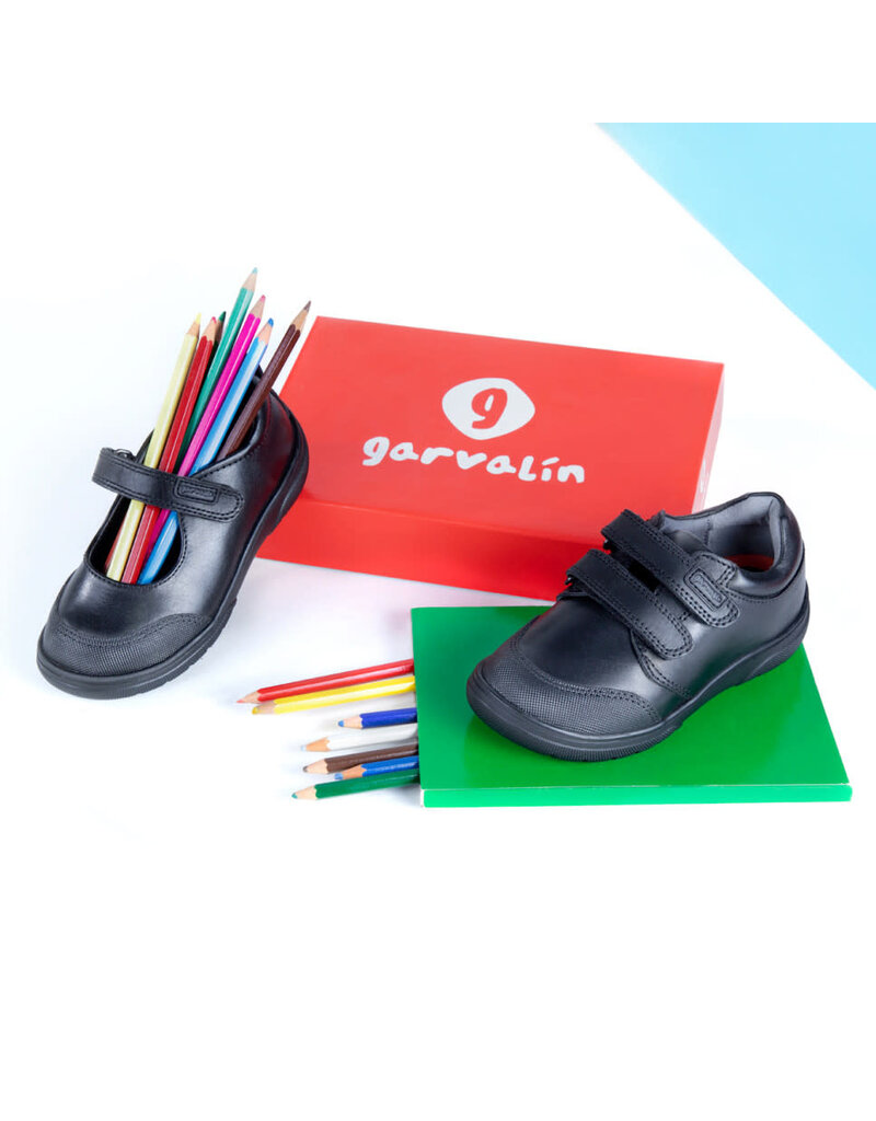 GARVALIN GARVALIN NAPA BLACKSCHOOL SHOES 211700 A054
