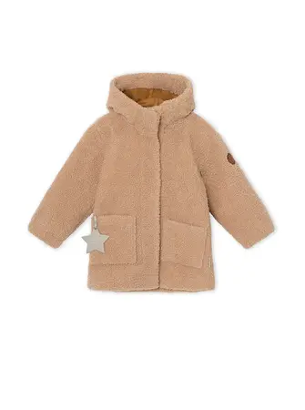 Liff Teddy Fleece Jacket Sand Dollar MINI A TURE - Babyshop