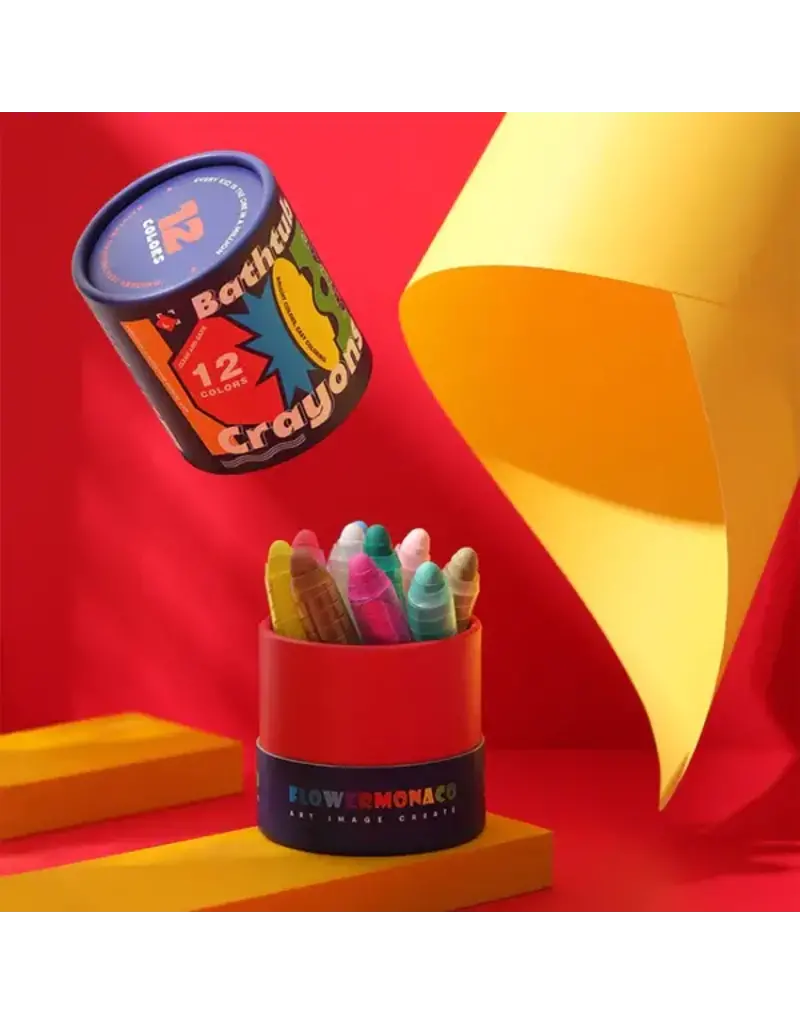 Flowermonaco Bathtub Crayons - Shop kidslikeplanet Illustration