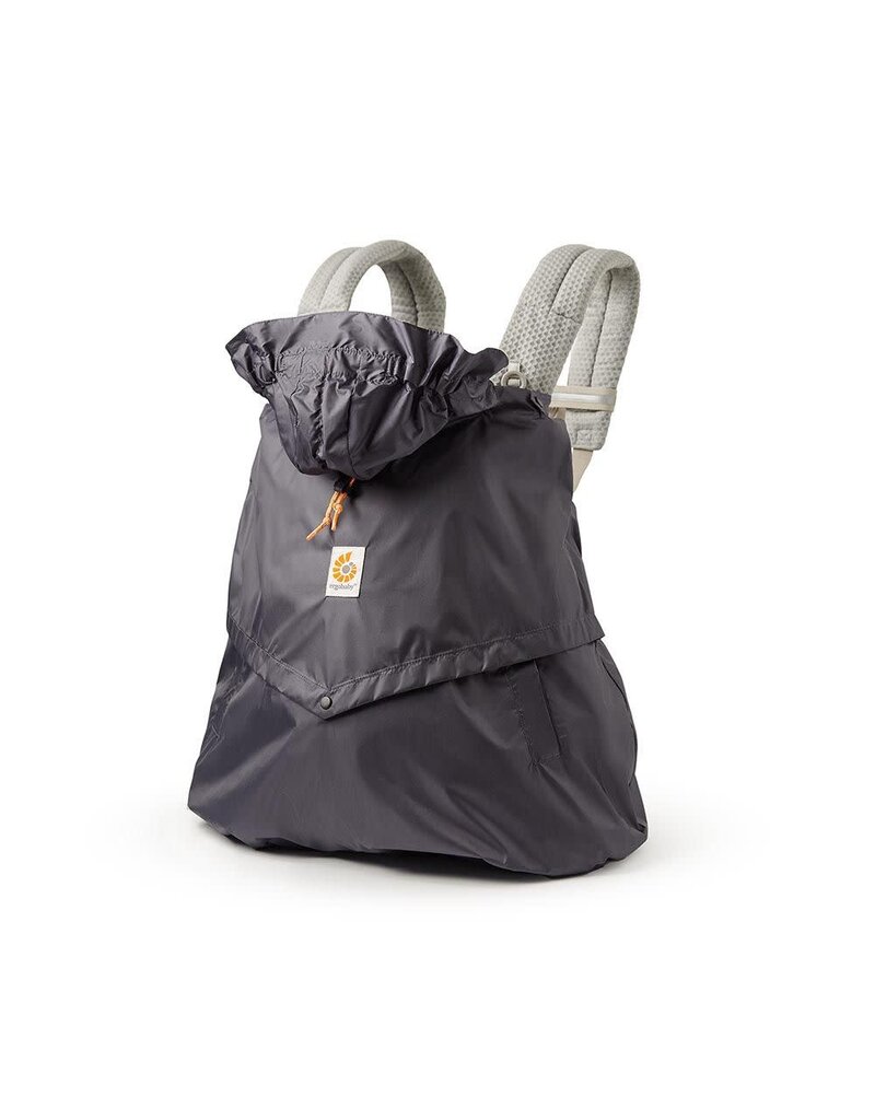 ERGOBABY RAIN AND WIND CARRIER COVER CHARCOAL - baby enRoute