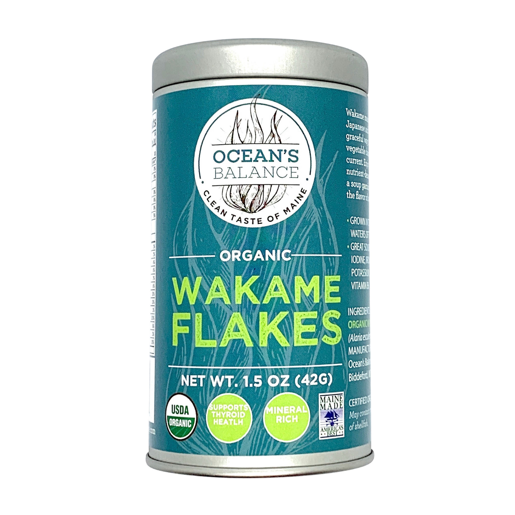 Ocean's Balance organic wakame flakes