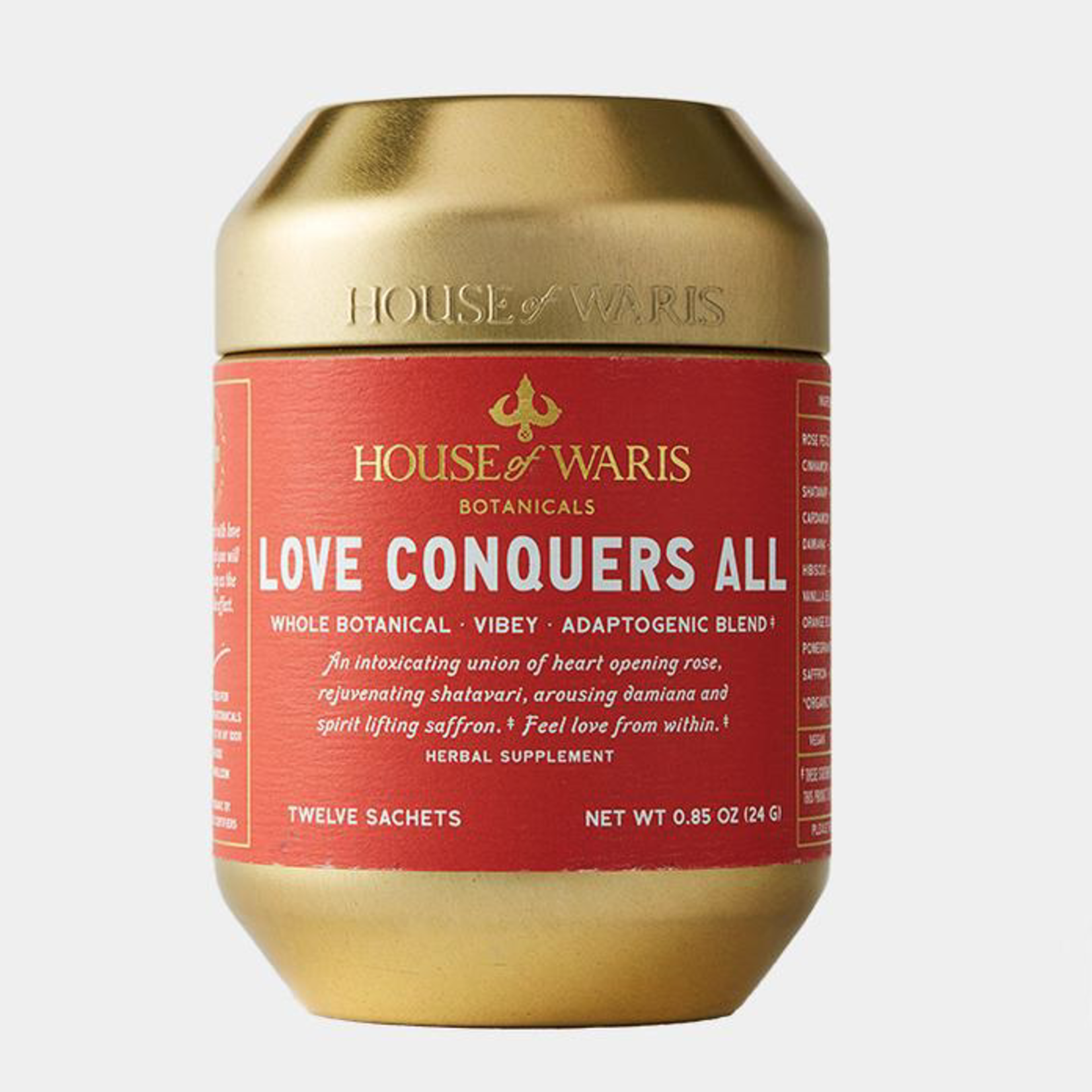 house of Waris botanicals love conquers all
