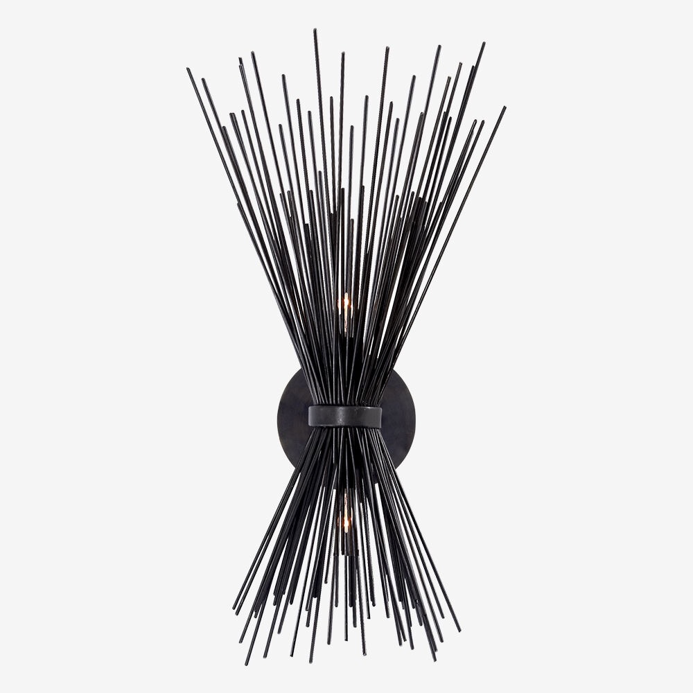 Kelly Wearstler - Strada Small Sconce in Aged Iron ...