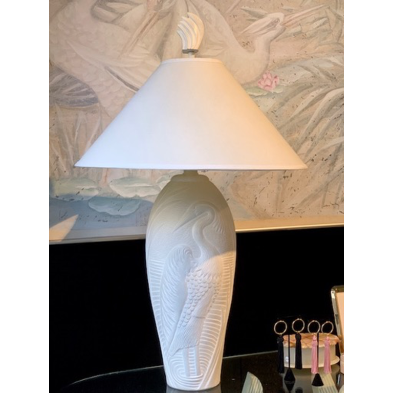 vintage white lamp