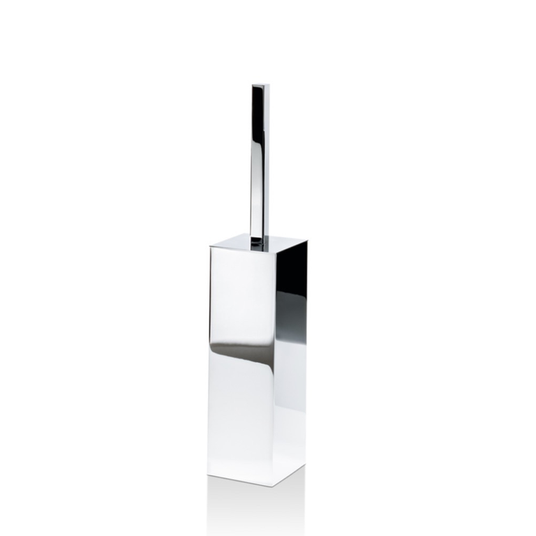 chrome toilet brush